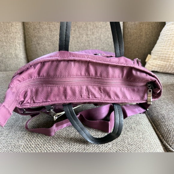 Sherpa I Soleil CovertQuilted Mauve Women's Tote Backpack - Stylish Everyday Bag - Picture 5 of 7